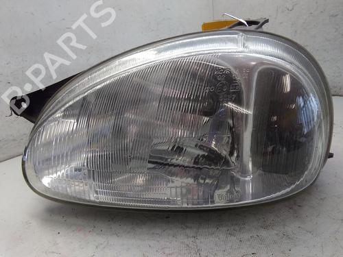 Used Left headlight OPEL CORSA B (S93) 1.0 i 12V (F08, F68, M68) (54 hp) 20523154