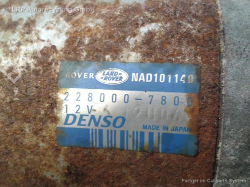 Starter ROVER 75 (RJ) 2.0 CDT | BP20531593M8 