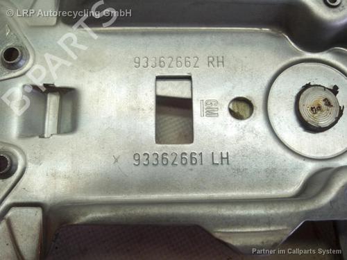 Used Front left window mechanism OPEL MERIVA A MPV (X03) 1.6 16V (E75) (100 hp) 20545398