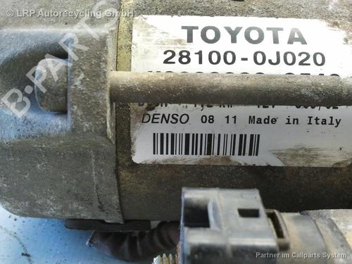 Starter TOYOTA YARIS (_P1_) 1.0 (SCP10_, SCP10R) | BP20530431M8 