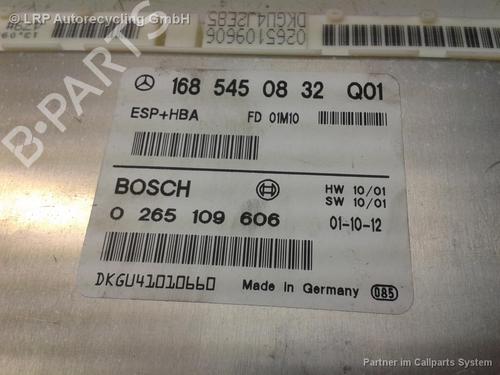 Electronic module MERCEDES-BENZ A-CLASS (W168) A 170 CDI (168.009, 168.109) | BP20574447M83 