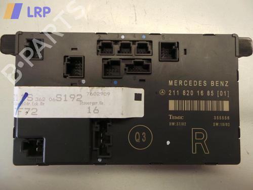 Used Electronic module MERCEDES-BENZ E-CLASS T-Model (S211) E 320 T (211.265) (224 hp) 20581398