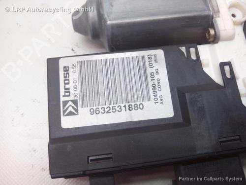 Used Left front window motor CITROËN C5 I (DC_) 1.8 16V (DC6FZB, DC6FZE) (115 hp) 20562431