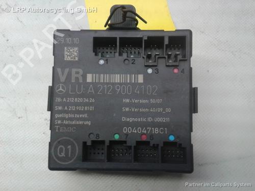 Elektronische module MERCEDES-BENZ E-CLASS (W212) E 200 CDI / BlueTEC (212.005, 212.006) (136 hp) 20581397