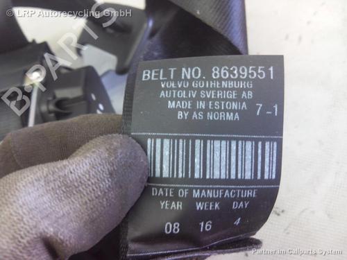 Rear left belt tensioner VOLVO V50 (545) 2.0 D | BP20572646C89 