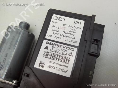 front-right-window-mechanism-audi-a4-b7-8ec-19-tdi-8e1959802h-brose-9700105991204-2004-2005-2006-2007-2008-2009-20544797 main image