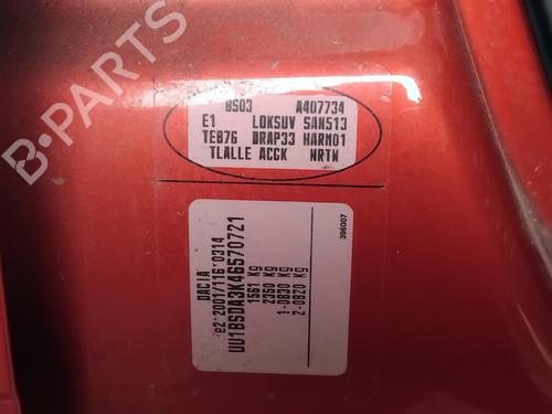 Retrovisor esquerdo DACIA SANDERO 1.6 MPI 85 (BS03) | BP32329962C26 