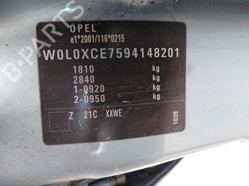 Other OPEL MERIVA A MPV (X03) 1.4 16V Twinport (E75) | BP37726657O1  - Image 8