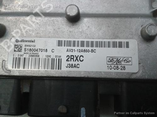 Engine control unit (ECU) FORD FIESTA VI (CB1, CCN) 1.25 | BP20574892M57 