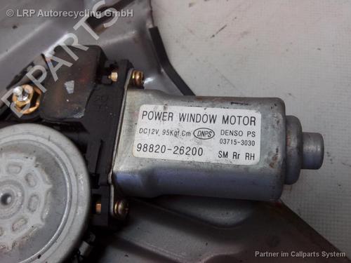 Rear right window mechanism HYUNDAI SANTA FÉ I (SM) 2.4 16V | BP20543999C25 