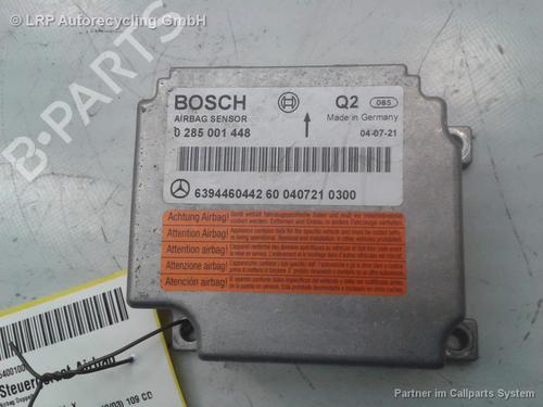 Used ECU airbags MERCEDES-BENZ VITO / MIXTO Van (W639) 115 CDI (639.601, 639.603, 639.605) (150 hp) 20574292