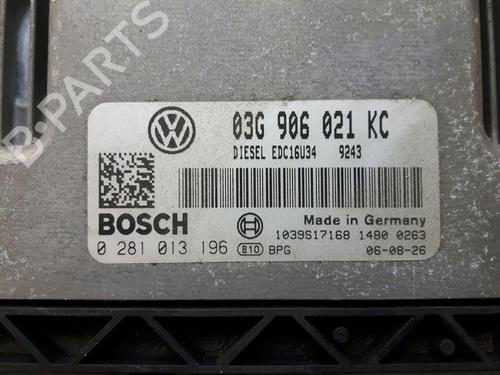 Used Engine control unit (ECU) VW TOURAN VAN (1T1, 1T2) 1.9 TDI (105 hp) 20574731