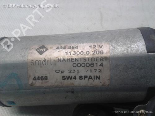 Rear wiper motor SMART CITY-COUPE (450) 0.6 (S1CLA1, 450.341) | BP20552267M102 