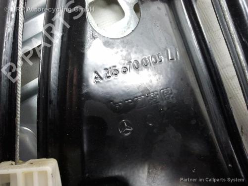 Rear left window mechanism MERCEDES-BENZ S-CLASS Coupe (C215) CL 600 (215.378) | BP20543355C24 