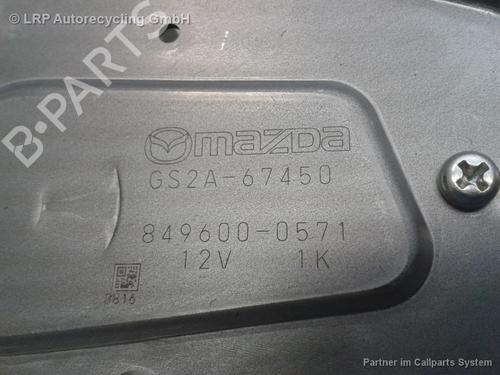 Rear wiper motor MAZDA 6 Estate (GH) 2.0 MZR-CD (GH14) | BP20552079M102 
