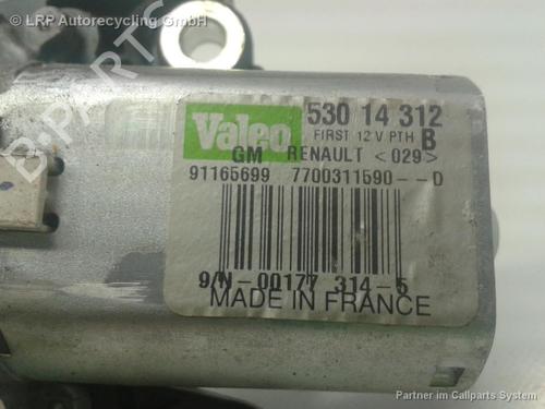 Rear wiper motor RENAULT TRAFIC II Van (FL) 1.9 dCi 100 (FL0C) | BP20552655M102 