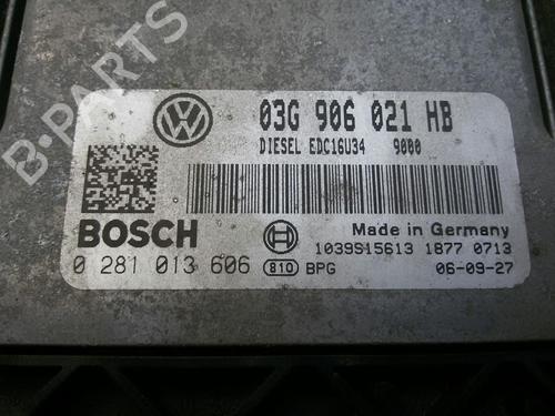Used Engine control unit (ECU) VW GOLF V (1K1) 1.9 TDI (105 hp) 20574712