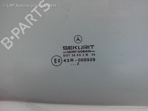 Used Front right door window MERCEDES-BENZ VANEO (414) 1.9 (414.700) (125 hp) 20579927