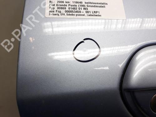 Right front door FIAT GRANDE PUNTO (199_) 1.4 (199AXB11, 199AXB1A, 199BXB1A, 199AXL1A) | BP20582222C3 