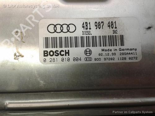 Used Engine control unit (ECU) AUDI A6 C5 Avant (4B5, 4B6) 2.5 TDI (150 hp) 20574808