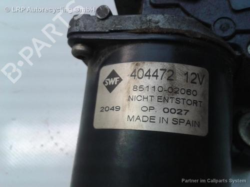 Used Front wiper motor TOYOTA COROLLA Liftback (_E11_) 1.4 (EE111_, EE111R) (86 hp) 20585440
