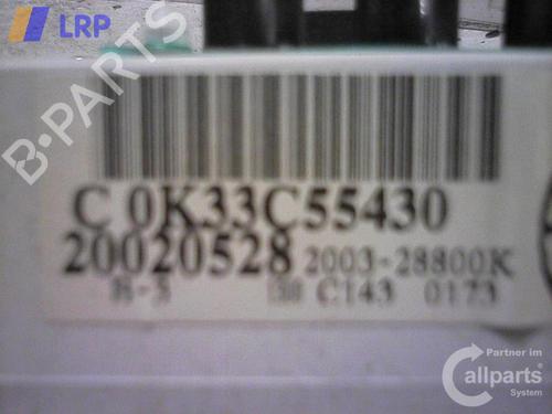 Instrument cluster KIA RIO I Hatchback (DC) 1.5 16V | BP20556444C47 