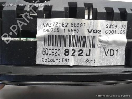 Instrument cluster VW POLO (9N_, 9A_) 1.4 16V | BP20556031C47 