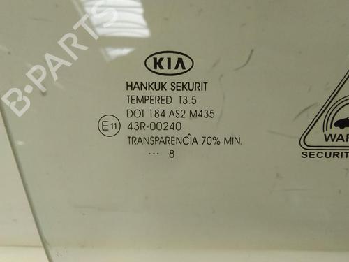 Front right door window KIA CEE'D Hatchback (ED) 1.6 | BP20590882C19 
