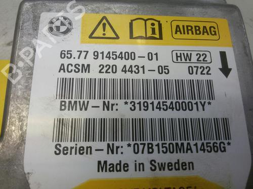 Used ECU airbags BMW 5 (E60) 520 d (163 hp) 20574341