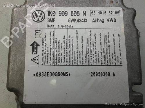 Kollisjonspute styreenhet VW GOLF V (1K1) 1.4 16V | BP20574182M53 