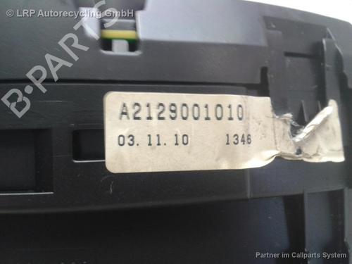Instrument cluster MERCEDES-BENZ E-CLASS (W212) E 200 CDI / BlueTEC (212.005, 212.006) | BP20556457C47 