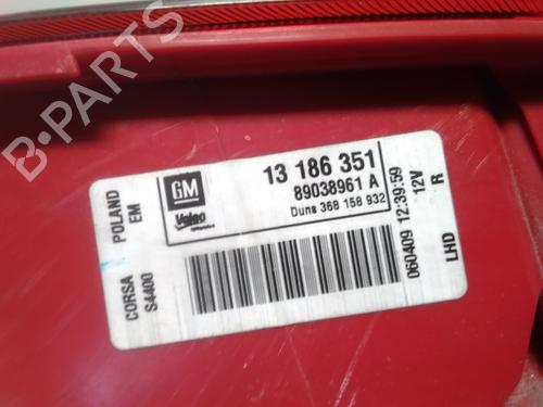 Right taillight OPEL CORSA D (S07) 1.2 (L08, L68) | BP20521055C35 