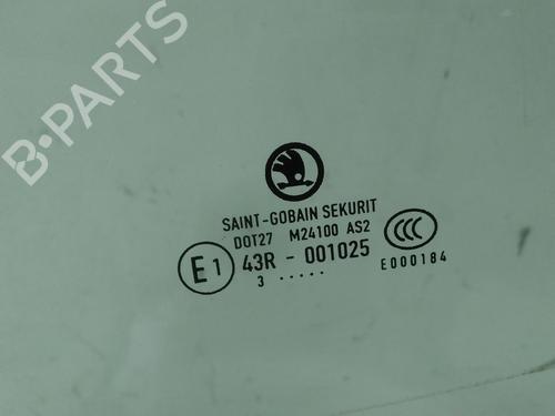 Front left door window SKODA FABIA II (542) 1.4 | BP20590775C18 