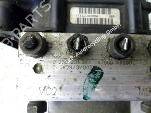 ABS pump NISSAN MICRA III (K12) 1.2 16V | BP20554121M43 