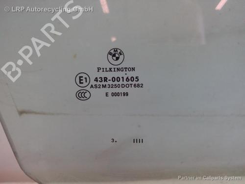 Used Front right door window BMW 7 (E65, E66, E67) 735 i, Li (272 hp) 20579939
