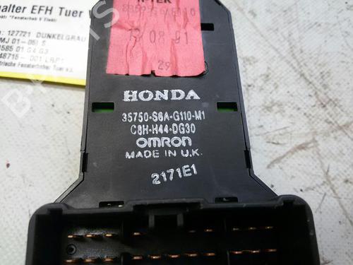 Venstre fortil elrude kontakt HONDA CIVIC VII Hatchback (EU, EP, EV) 1.4 iS (EP1, EU5, EU7) (90 hp) 20567599
