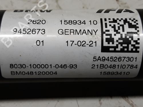 Driveshaft BMW X3 (G01, F97, G08) xDrive M40 d Mild-Hybrid | BP20528874M37 