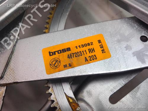 Used Rear right window mechanism FIAT PUNTO Convertible (176_) 85 16V 1.2 (86 hp) 20544179