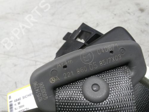 Rear center seatbelt MERCEDES-BENZ S-CLASS (W221, V221) S 350 (221.056, 221.156) | BP20594386I27 