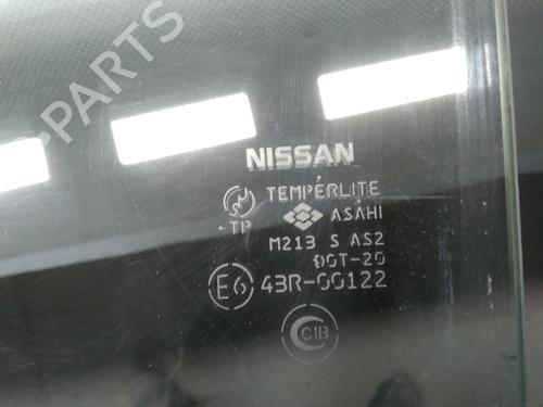 Rear left door window NISSAN X-TRAIL I (T30) 2.2 dCi 4x4 | BP20518140C20 