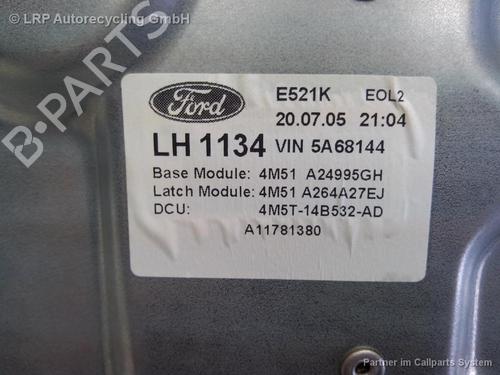 Rear left window mechanism FORD FOCUS II (DA_, HCP, DP) 1.6 Ti | BP20543418C24