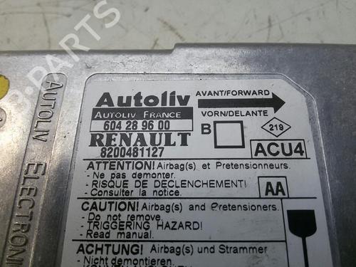 ECU airbags RENAULT MEGANE II Estate (KM0/1_) 1.5 dCi (KM02, KM13) | BP20574370M53 
