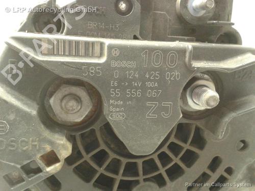 Alternator OPEL ASTRA H GTC (A04) 1.6 (L08) | BP20548633M7 