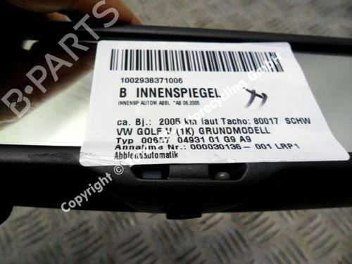Rear mirror VW GOLF V (1K1) 1.4 16V | BP20554761I6 