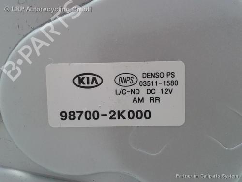 Rear wiper motor KIA SOUL I (AM) 1.6 GDI | BP20551820M102 