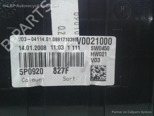 Used Instrument cluster SEAT ALTEA XL (5P5, 5P8) 1.9 TDI (105 hp) 20556243