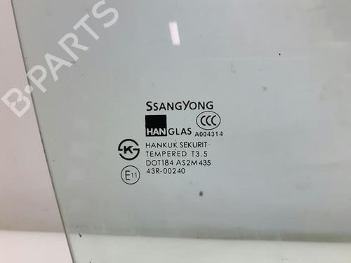 Front right door window SSANGYONG ACTYON I 200 Xdi 4WD | BP20579861C19 