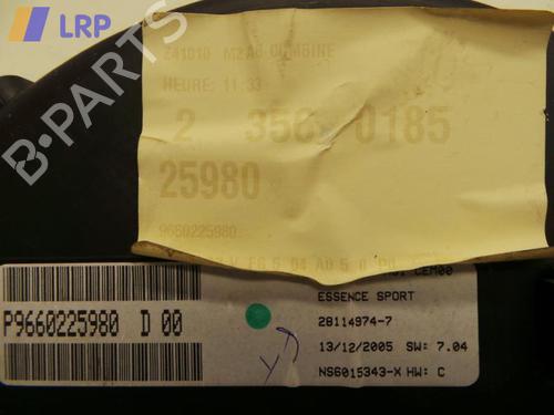 Instrument cluster CITROËN C2 (JM_) 1.6 VTS | BP20556131C47 