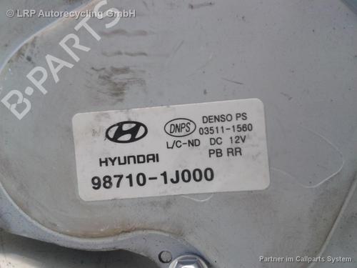 Rear wiper motor HYUNDAI i20 II (GB, IB) 1.2 | BP20552270M102 