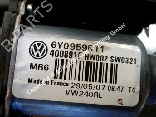 Left rear window motor VW POLO (9N_, 9A_) 1.2 12V | BP20562283E23 